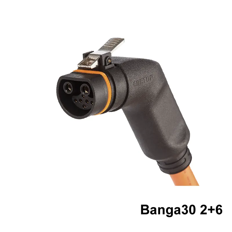 2+6Pin E-မော်တော်ဆိုင်ကယ်ချိတ်ဆက်ကိရိယာ