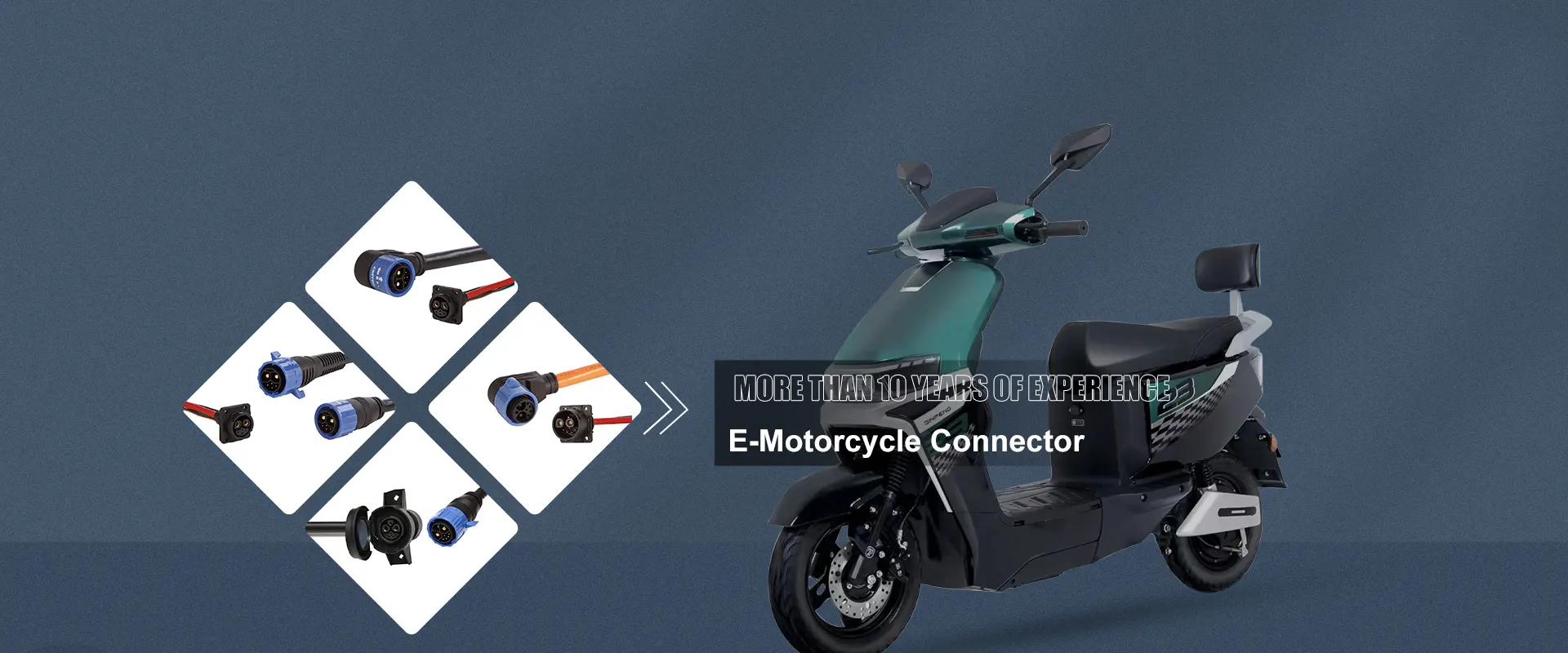 China E-Motorcycle Connector ထုတ်လုပ်သူများ